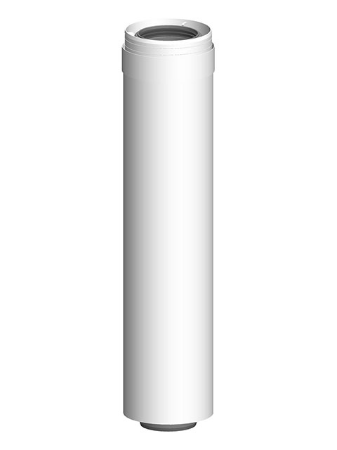 Konzentrisches System - Längenelement konzentrisch 255 mm kürzbar