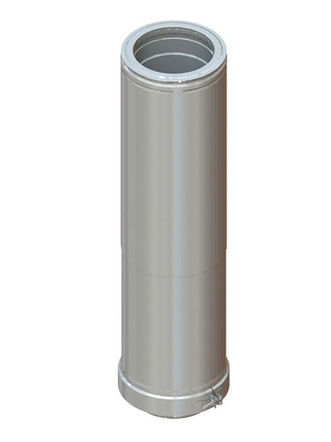 Einzelteile DW 50 - Längenausgleichselement 510 - 890 mm kürzbar (nur für Unterdruck)